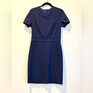 Ava & Aiden Midnight Blue Midi Dress size 8